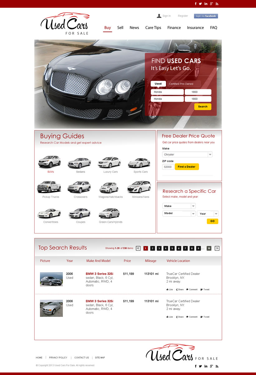 Web Design by Behriatech for this project | Design #2657940