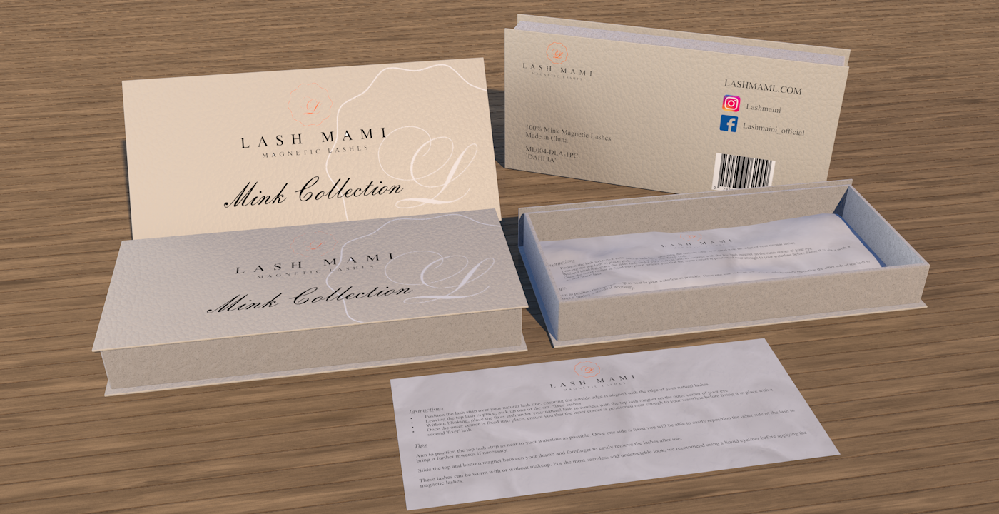 Packaging Design by cornel888 for Lash Mami Limited | Design #16277889
