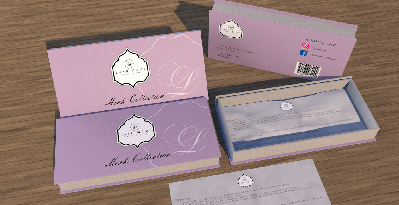 Packaging Design by cornel888 for Lash Mami Limited | Design #16289256