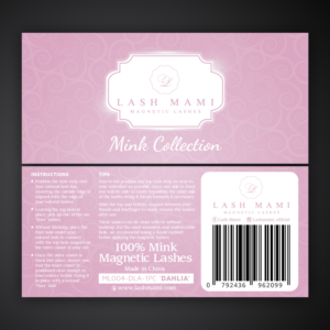 Design Emballage par Mariyam Khan pour Lash Mami Limited | Design : #16285428