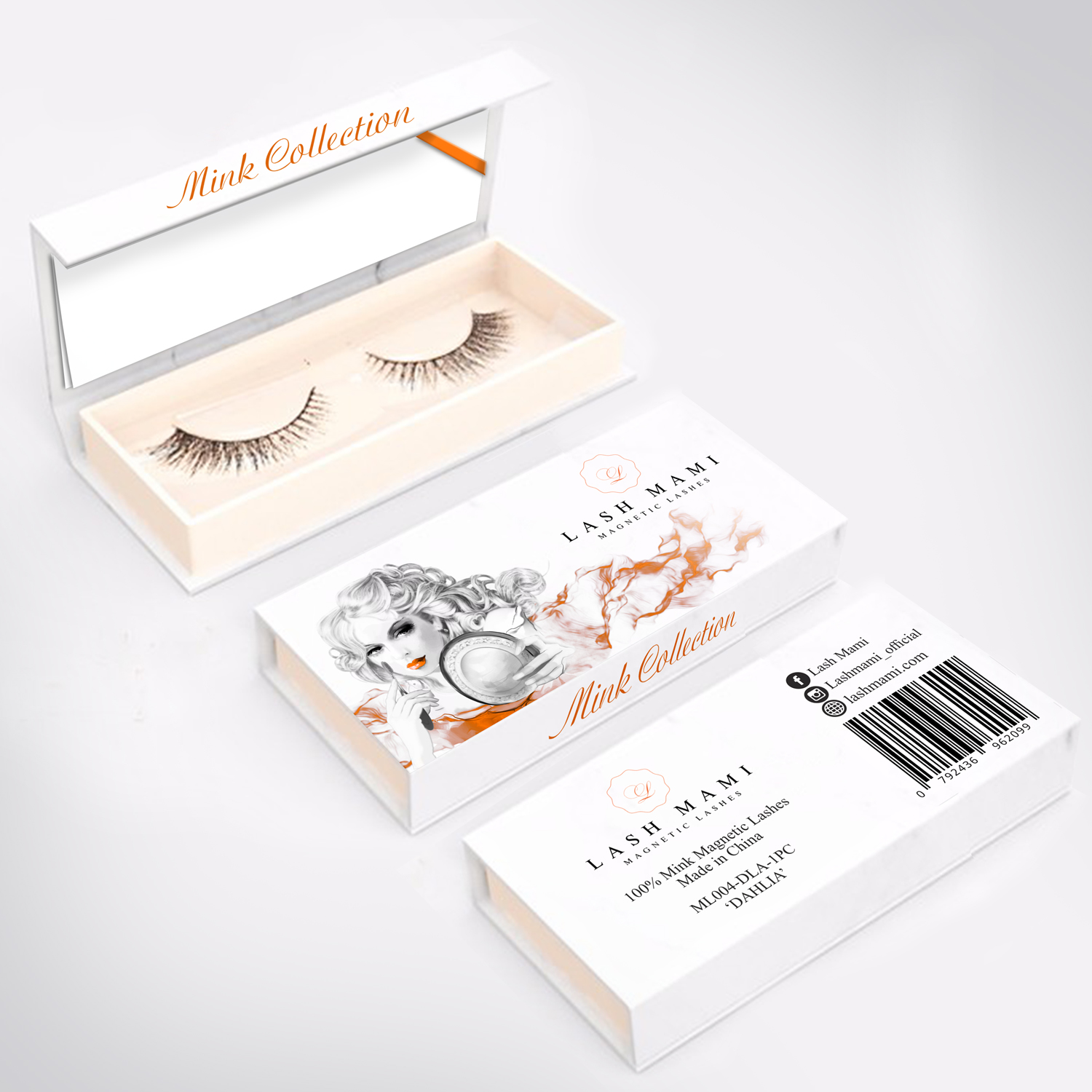Packaging Design by Polina_pro for Lash Mami Limited | Design #16279001