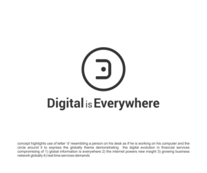 Diseño de Logo por J Mahesh para Digital is everywhere | Diseño: #16249575