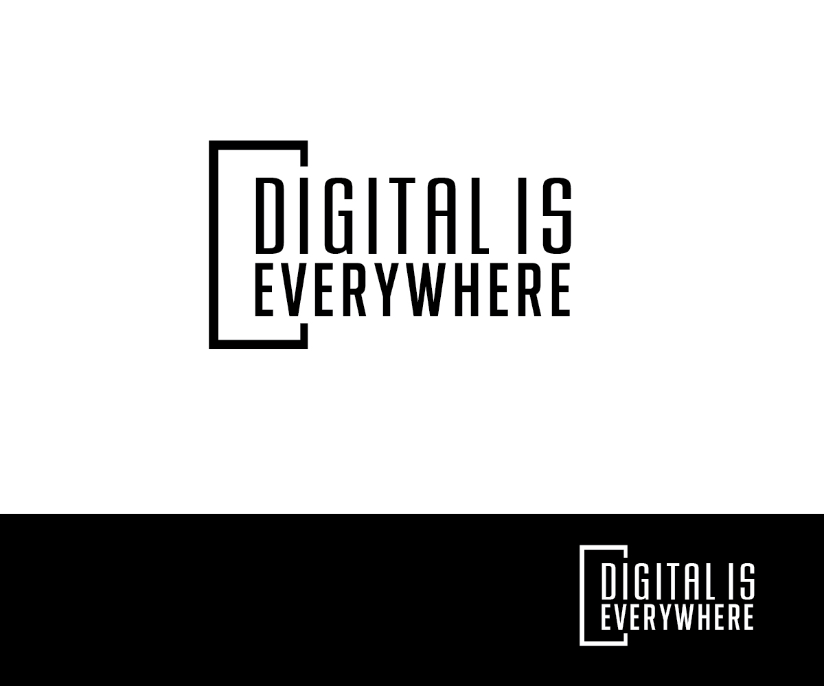 Logo Design by renderman for Digital is everywhere | Design #16249456