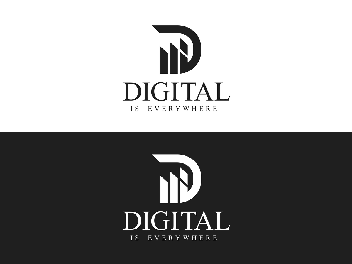 Logo Design by DoveFendi for Digital is everywhere | Design #16249710