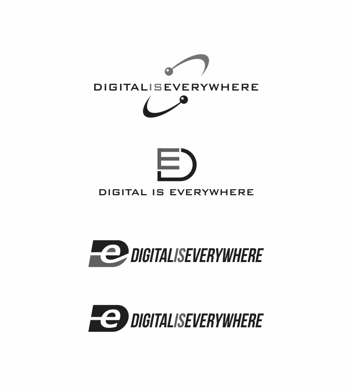 Diseño de Logo por pa2pat para Digital is everywhere | Diseño #16249731