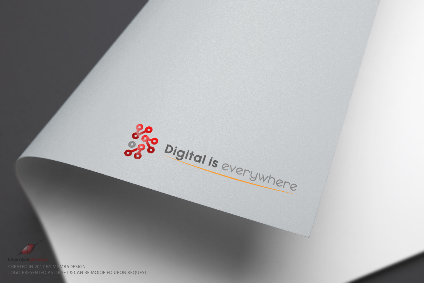 Diseño de Logo por MambaDesign para Digital is everywhere | Diseño #16258142