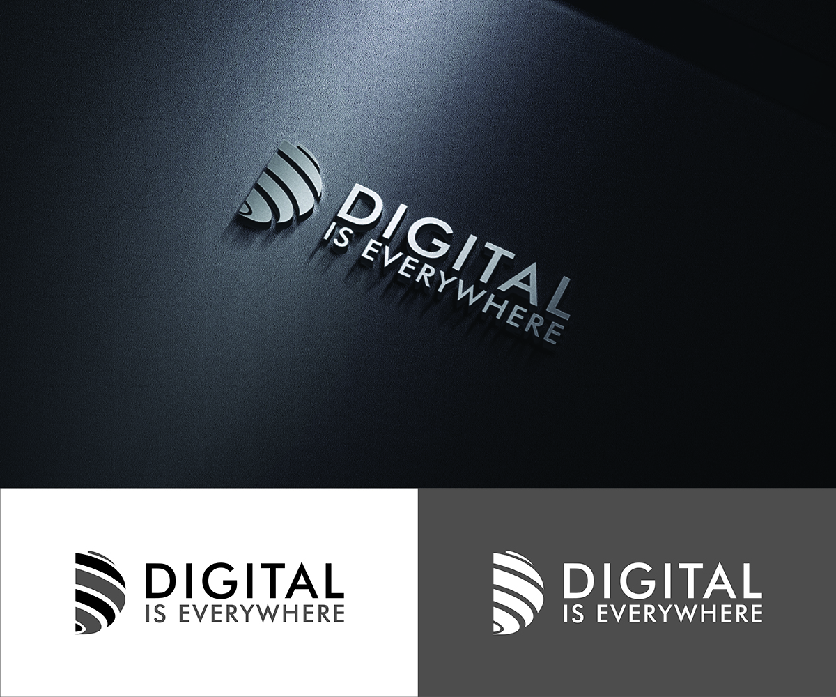 Logo Design by eMARK for Digital is everywhere | Design #16254554