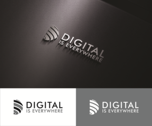 Diseño de Logo por eMARK para Digital is everywhere | Diseño: #16254554