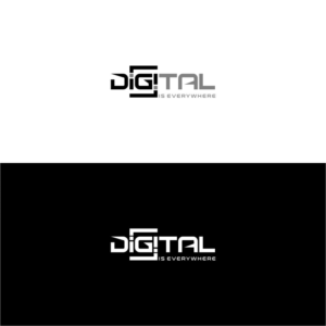 Logo Design by sairex07312012 for Digital is everywhere | Design: #16266445