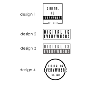 Design de Logo par alexandranique pour Digital is everywhere | Design : #16260155
