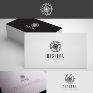 Digital is everywhere | Logo Design by Paperfox Designs