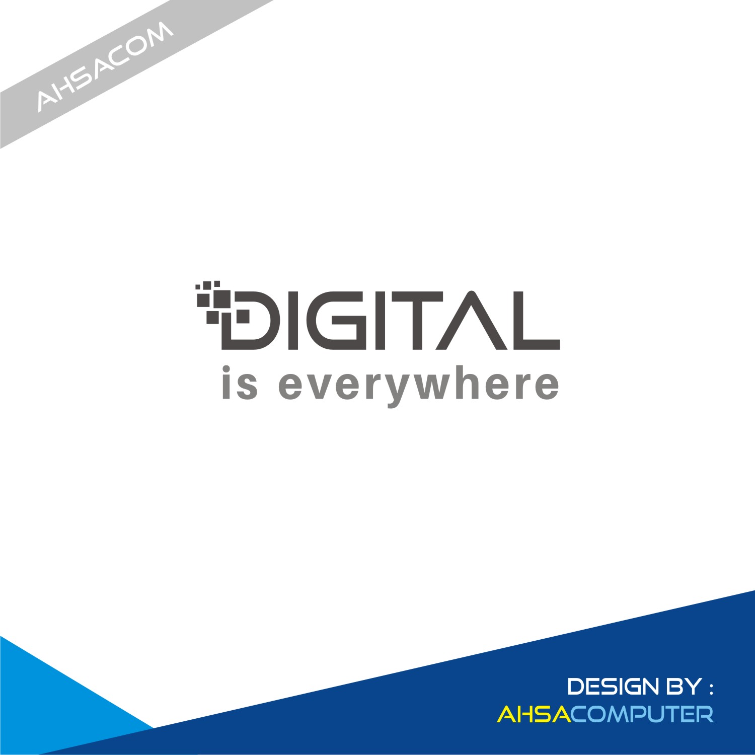 Logo Design by Ahsa_Design for Digital is everywhere | Design #16250197