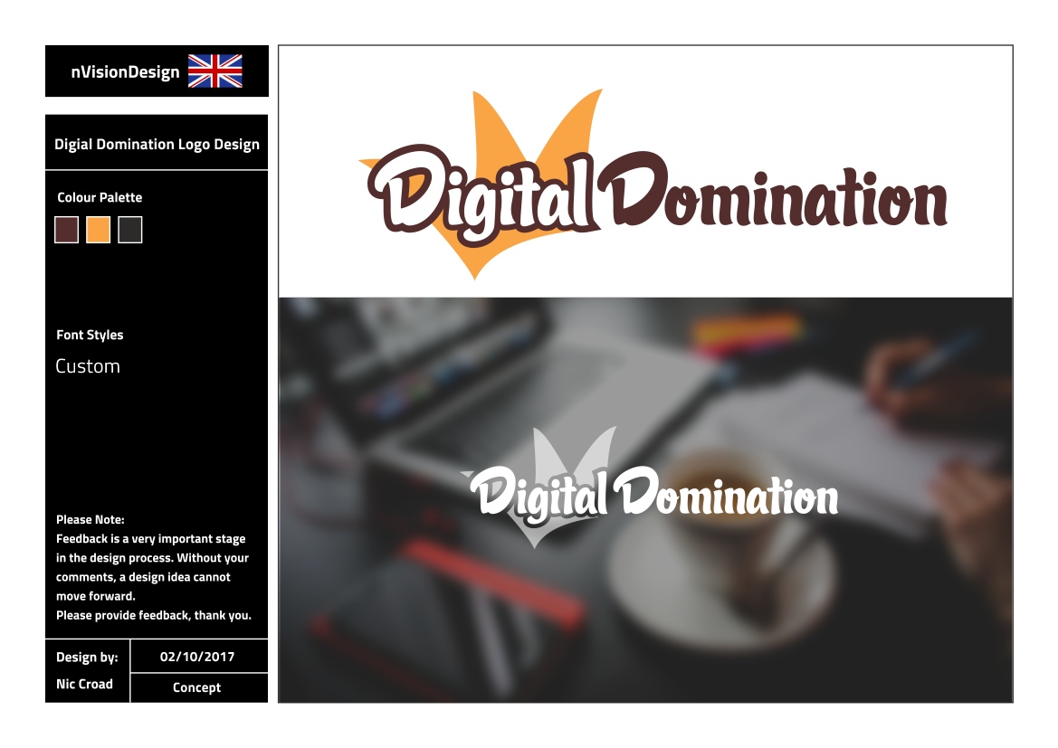 Design de Logo par nvisiondesign.co.uk pour Digital Domination | Design #16278466