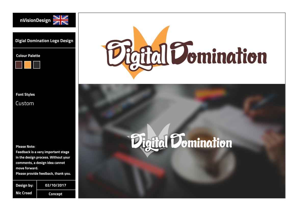 Design de Logo par nvisiondesign.co.uk pour Digital Domination | Design #16278734