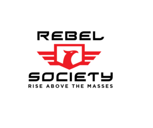 Rebel Society - Rise Above The Masses | Logo Design by renderman