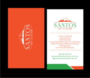 Santos So Clean   | Logo Design by zebronicgraphic