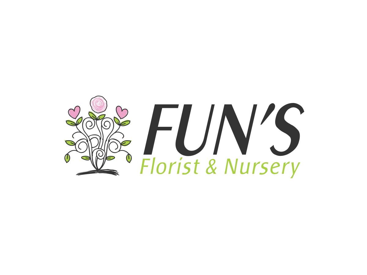 Logo Design by Mugendesign for Fun's Florist & Nursery Pte Ltd | Design #16255541