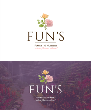 Design de Logo par *mary pour Fun's Florist & Nursery Pte Ltd | Design : #16255033