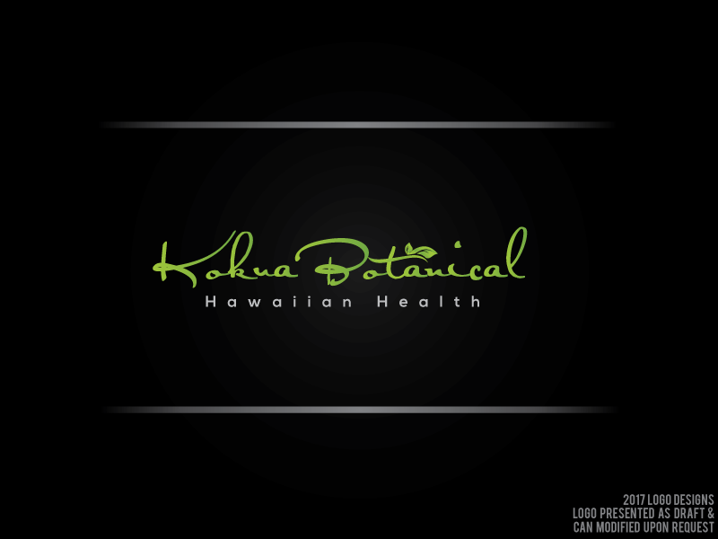 Logo-Design von dan99 für Kokua Botanicals  | Design #16276142