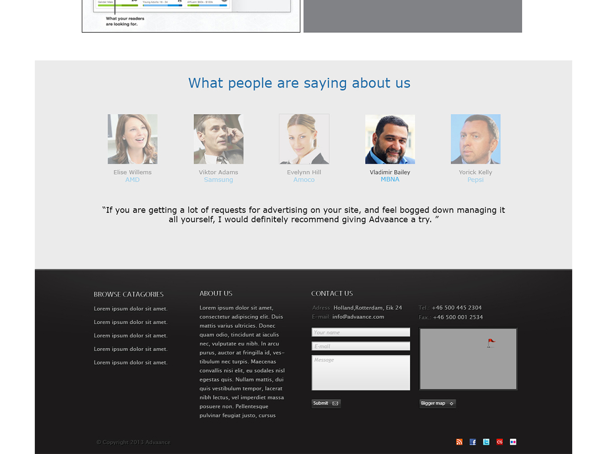 Web Design by Dennis Martens for this project | Design #2661583