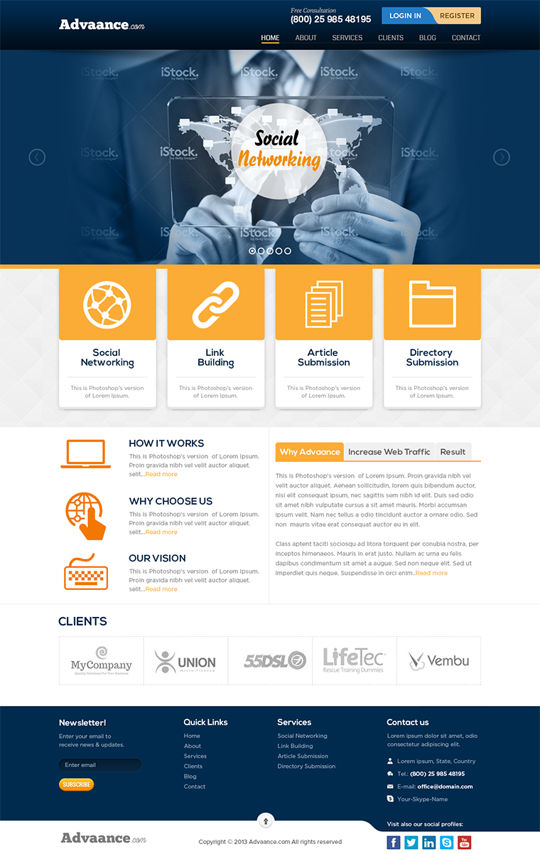 Web Design by Mayank Patel for this project | Design #2668059