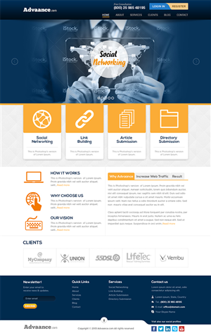 Web Design by Mayank Patel for this project | Design: #2668059