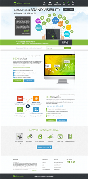 Web Design by amberegg for this project | Design: #2656306