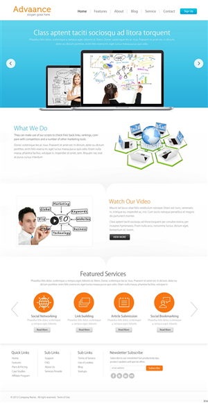 Web Design by pb for this project | Design: #2646900