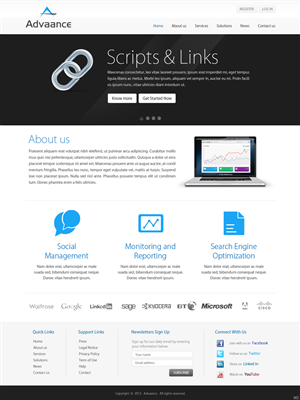 Web Design by pb for this project | Design: #2646907