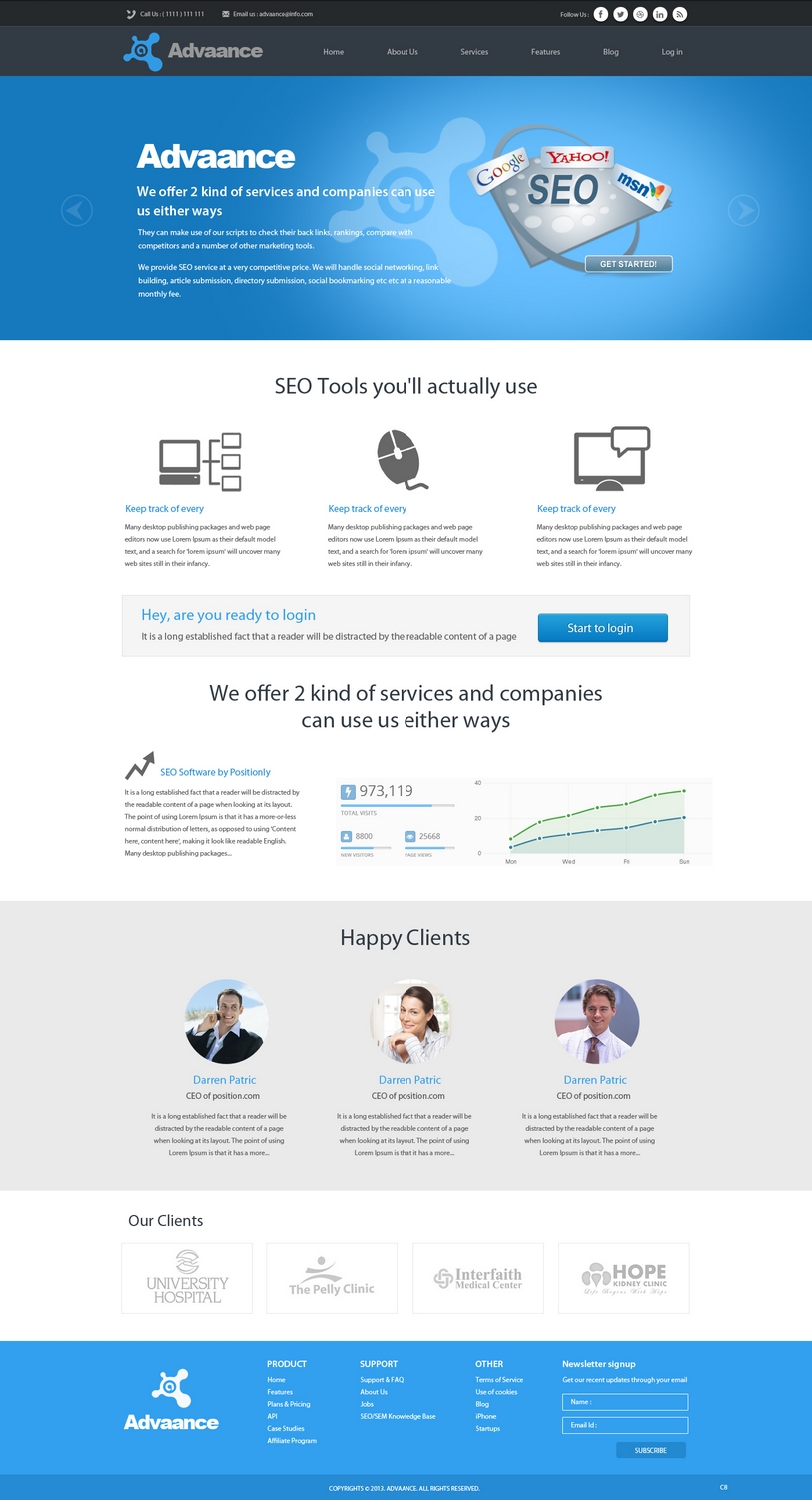 Web Design by pb for this project | Design #2654625