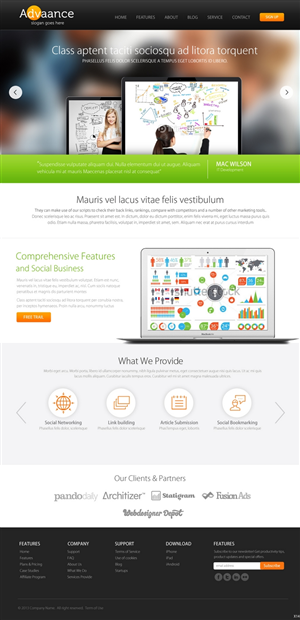 Web Design by pb for this project | Design: #2658463