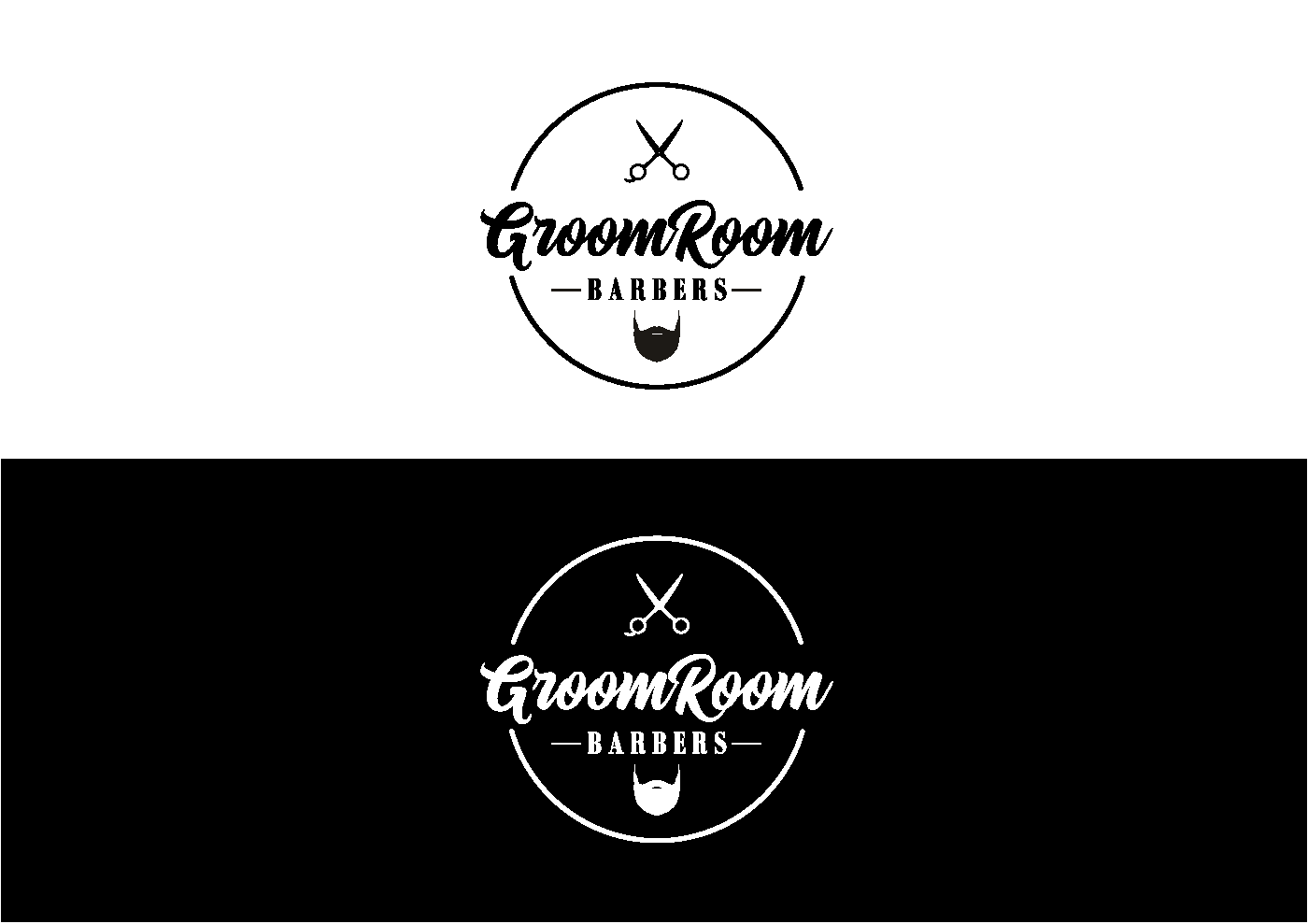 T-Shirt-Design von Agraphy für Groom Room Barbers | Design #16422311