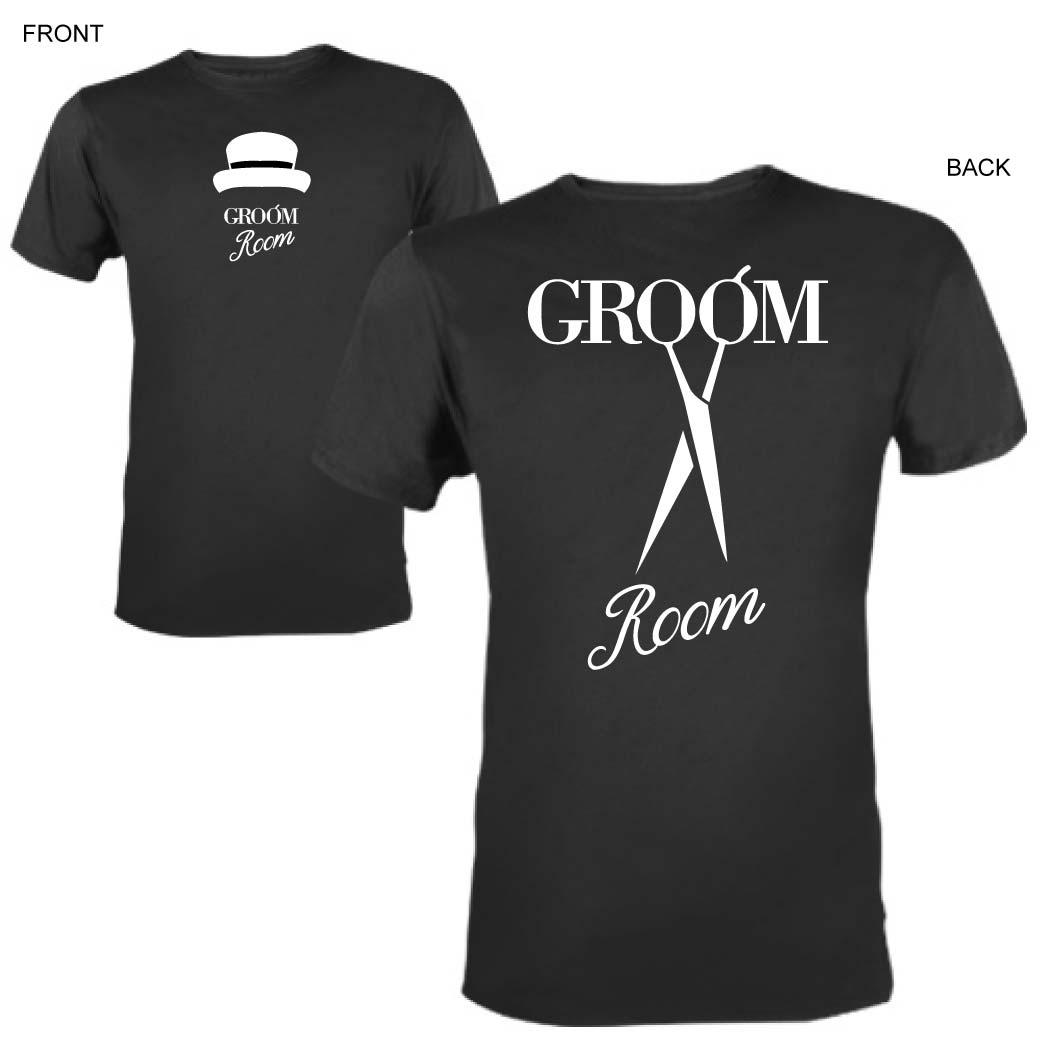 T-shirt Design by 75-R-P-Z for Groom Room Barbers | Design #16429775