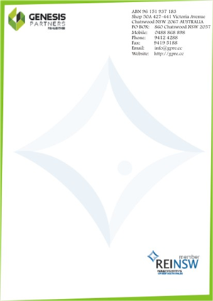 Design En-Tête par explicitwork pour Genesis Partners Real Estate | Design #2644622