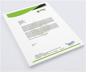 Letterhead Design Needed for Real Estate Office | Design En-Tête par creativoangle