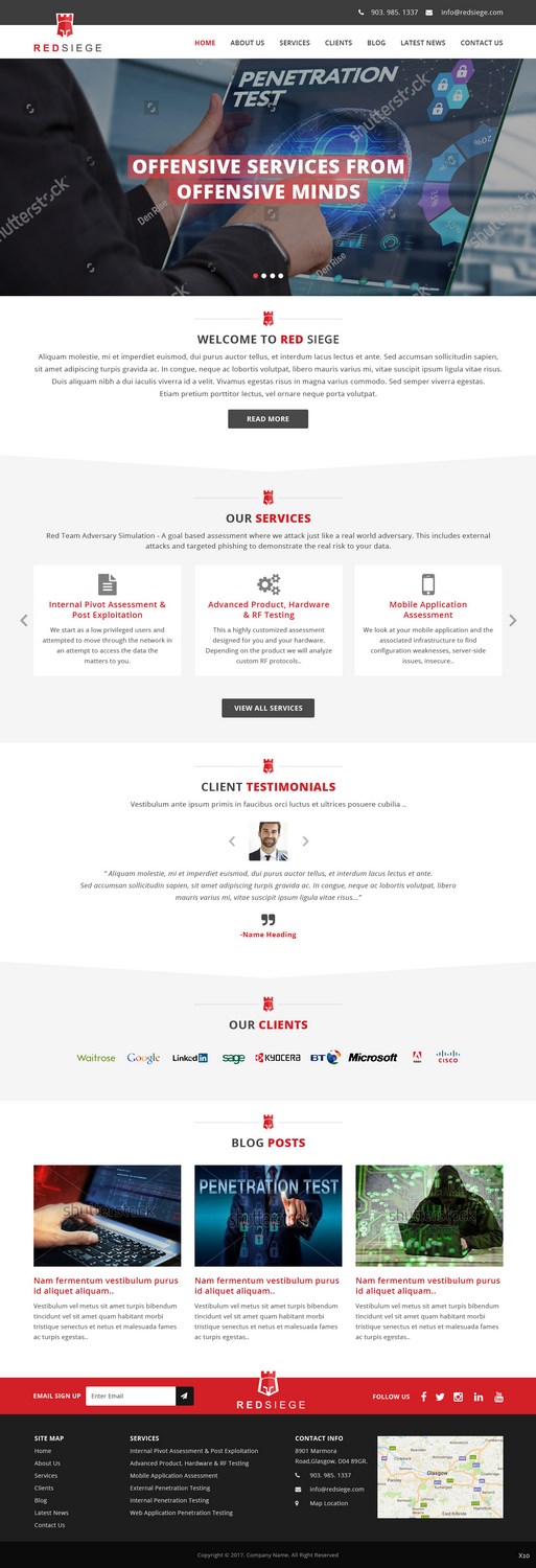 Web Design by pb for this project | Design #16294824