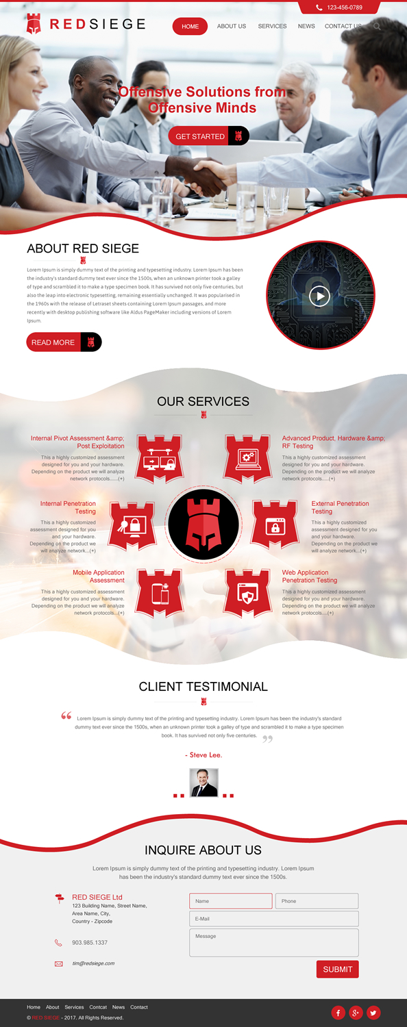 Web Design by rightway for this project | Design #16283334