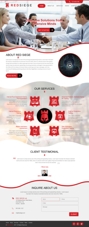 Web Design by rightway for this project | Design: #16283334