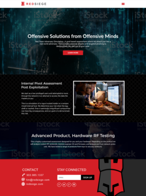 Web Design by Ayesha Khan for this project | Design #16310272