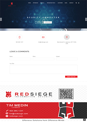 Web Design by T_c_T for this project | Design: #16270319