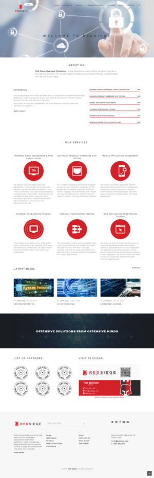 Web Design by T_c_T for this project | Design: #16308548