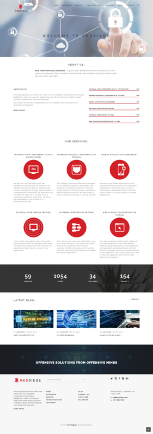 Web Design by T_c_T for this project | Design: #16308553