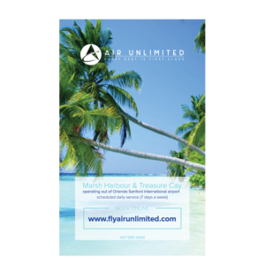 Air Unlimited Print Ad for Abaco Life | Advertisement Design by banedsgn