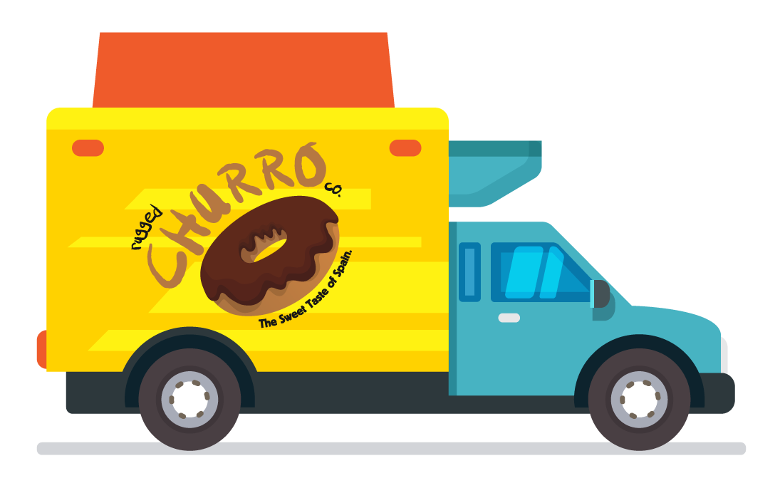 Logo Design by Cristian Herta for Rugged Churro Co | Design #16304688