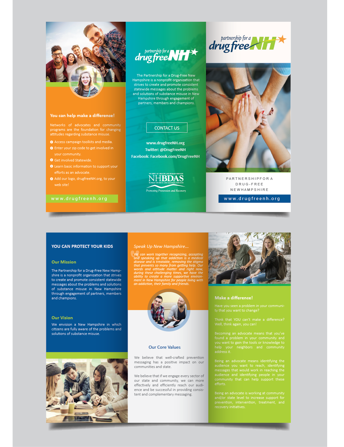 Flyer Design by alex989 for Partnership for a Drug-Free NH | Design #16290411