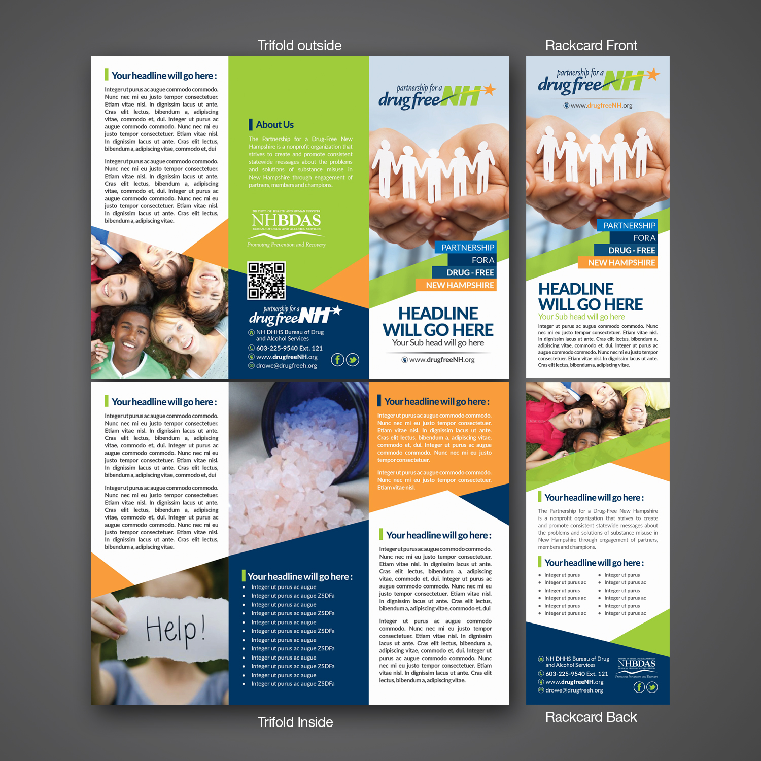 Design de Flyer par Mariyam Khan pour Partnership for a Drug-Free NH | Design : #16274905