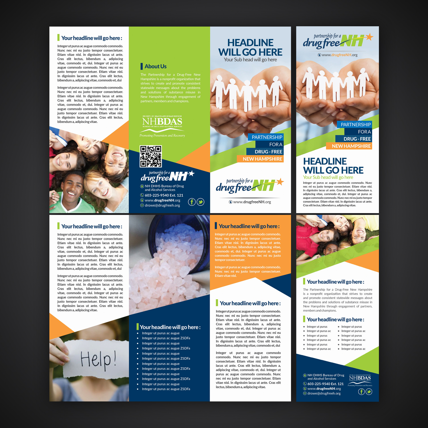 Flyer Design by Mariyam Khan for Partnership for a Drug-Free NH | Design #16394588