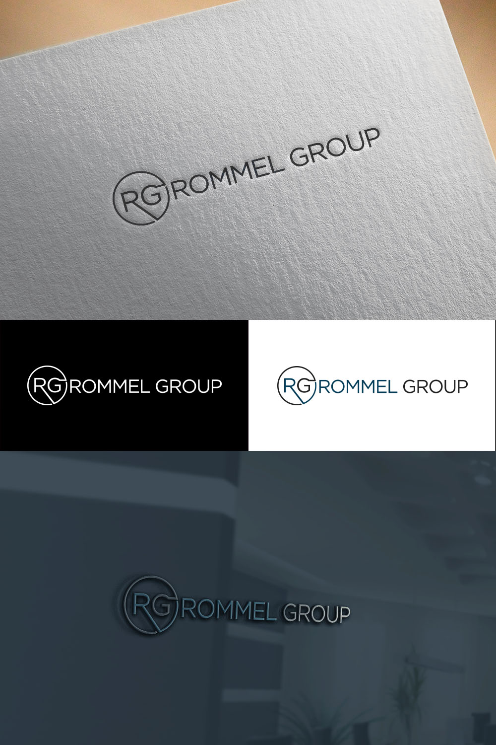 Logo Design by shariqueyaseen2 for Rommel Group | Design: #16296169