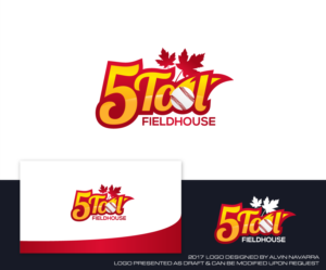 Logo Design by alvinnavarra for 5 Tool Fieldhouse | Design: #16276139