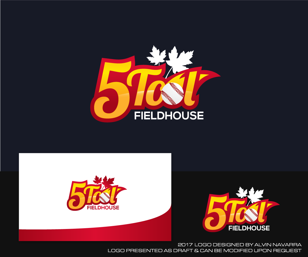 Logo Design by alvinnavarra for 5 Tool Fieldhouse | Design #16276153